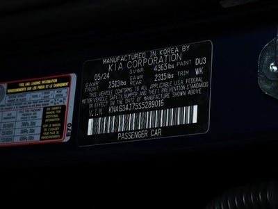 2025 Kia K5 EX