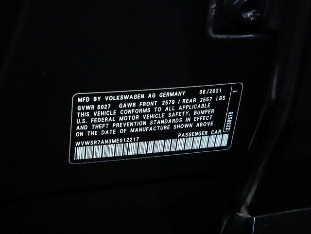 2021 Volkswagen Arteon 2.0T SEL R-Line