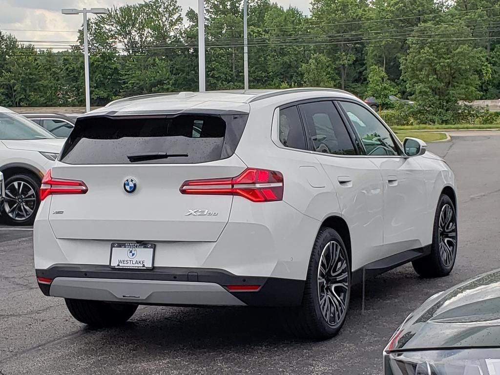 2025 BMW X3 30 xDrive