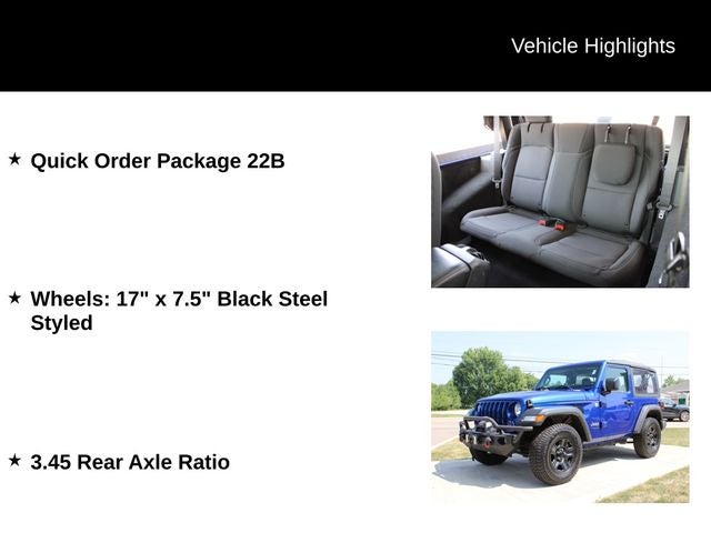 2020 Jeep Wrangler Sport