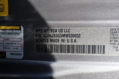 2021 Jeep Wrangler Unlimited Willys