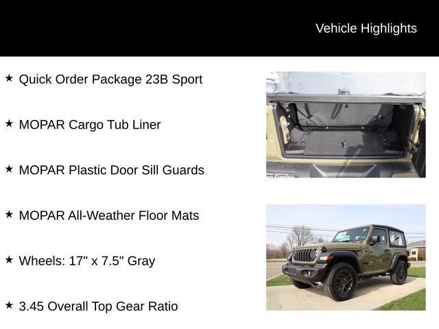 2026 Jeep Wrangler Sport