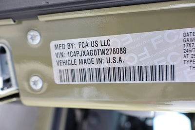 2026 Jeep Wrangler Sport