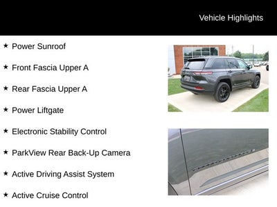 2026 Jeep Grand Cherokee Laredo Altitude