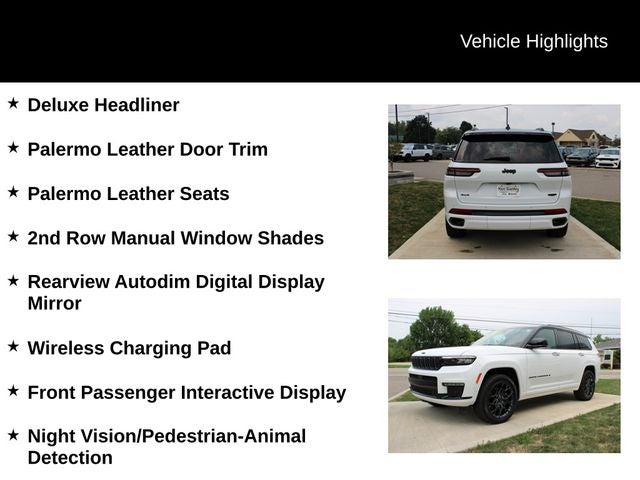 2025 Jeep Grand Cherokee L Summit Reserve