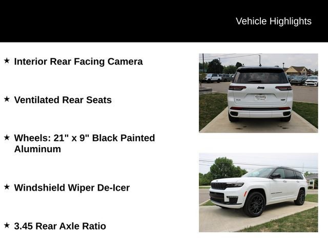 2025 Jeep Grand Cherokee L Summit Reserve