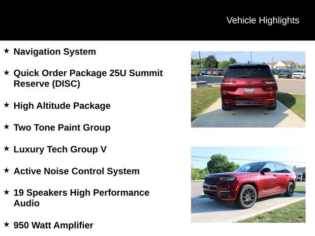 2024 Jeep Grand Cherokee L Summit Reserve