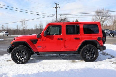 2025 Jeep Wrangler Sahara 4XE Backcountry
