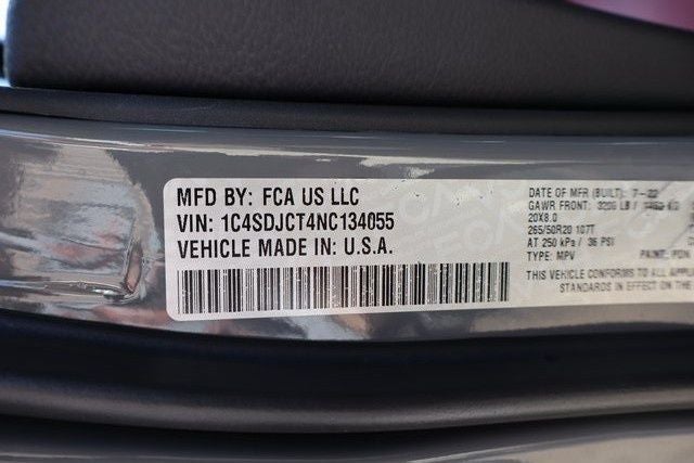 2022 Dodge Durango R/T Blacktop