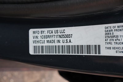 2026 RAM 1500 Big Horn Night Edition