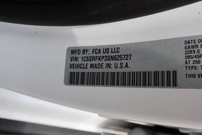 2025 RAM 1500 Tungsten