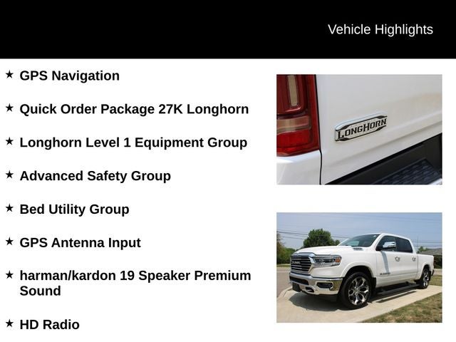 2020 RAM 1500 Laramie Longhorn