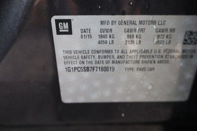 2015 Chevrolet Cruze 1LT