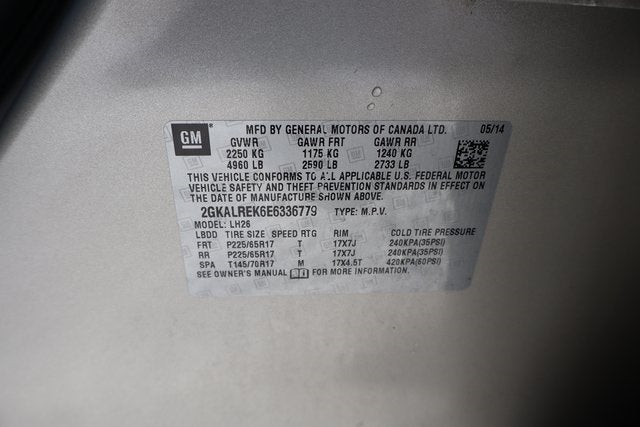 2014 GMC Terrain SLE-2