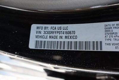 2026 RAM 1500 Big Horn Night Edition