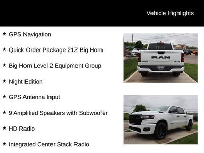 2026 RAM 1500 Big Horn Night Edition