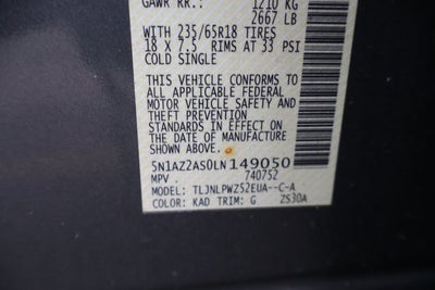 2020 Nissan Murano S