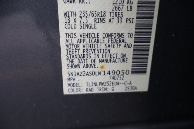 2020 Nissan Murano S