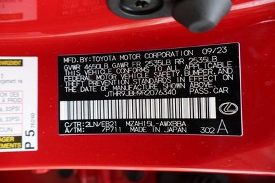 2024 Lexus UX 250h F SPORT Handling