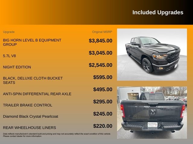 2023 RAM 1500 Big Horn/Lone Star