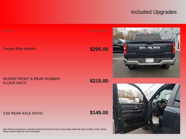 2025 RAM 1500 Big Horn/Lone Star