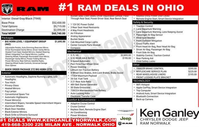 2026 RAM 1500 Big Horn/Lone Star