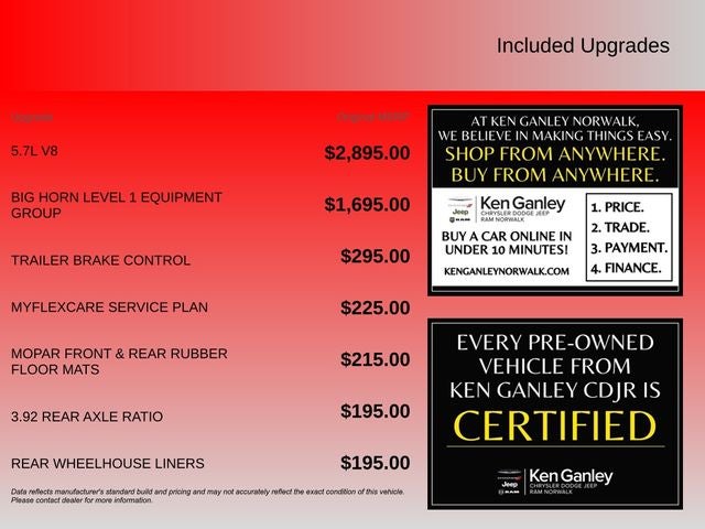 2026 RAM 1500 Big Horn/Lone Star