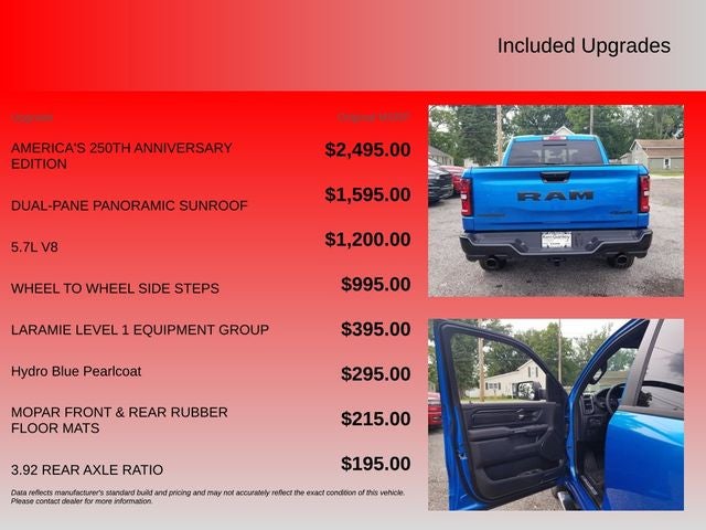 2026 RAM 1500 Laramie