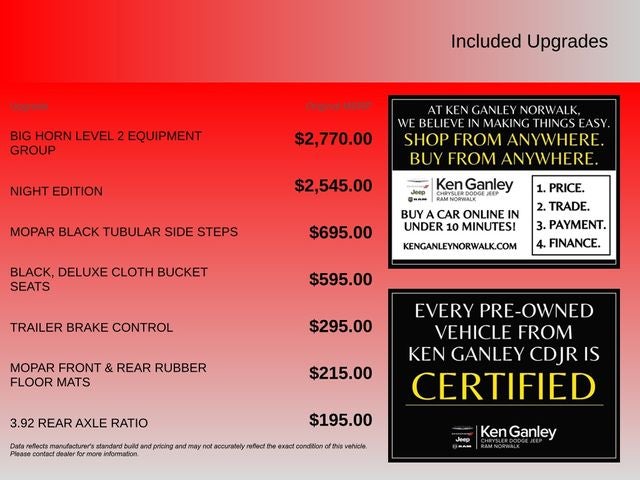 2025 RAM 1500 Big Horn/Lone Star