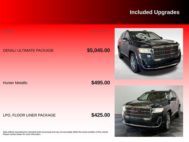 2023 GMC Acadia Denali