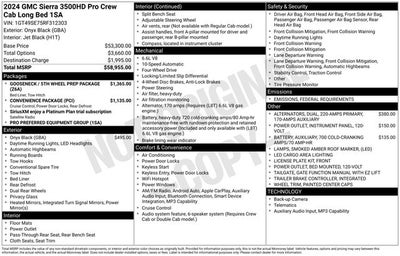 2024 GMC Sierra 3500HD Pro