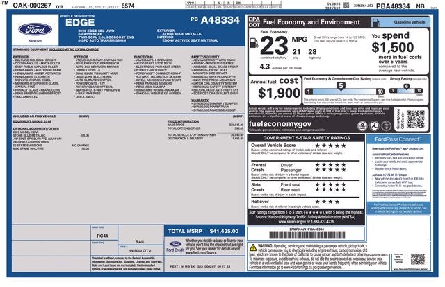 2023 Ford Edge SEL