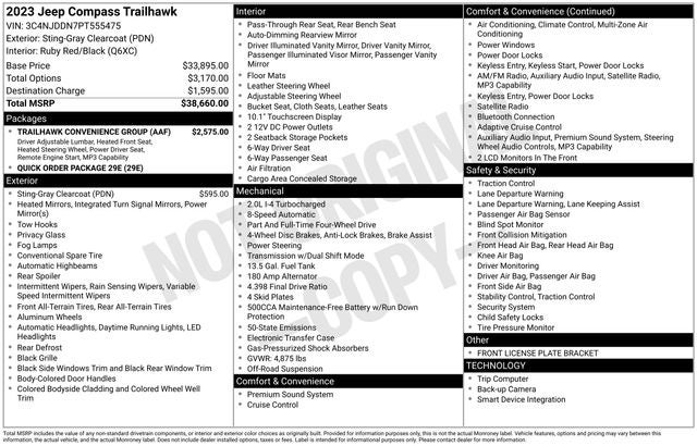 2023 Jeep Compass Trailhawk