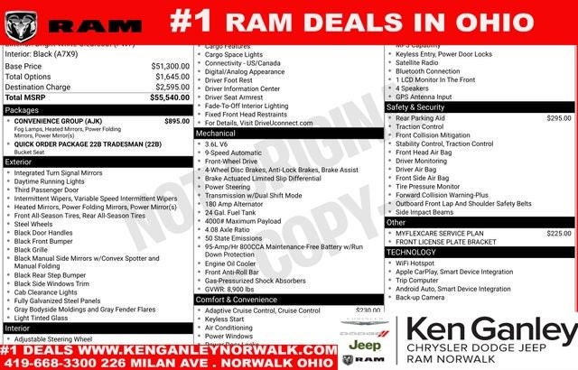 2026 RAM ProMaster 2500 High Roof