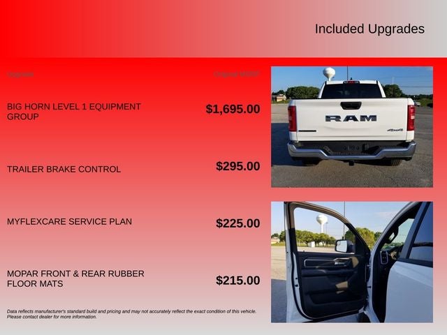 2026 RAM 1500 Big Horn