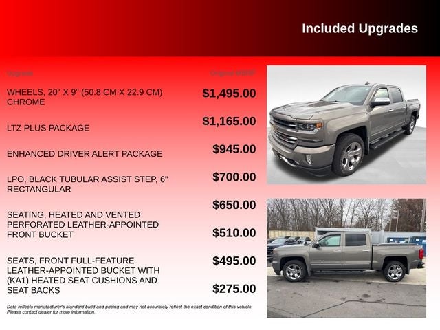 2017 Chevrolet Silverado 1500 LTZ 2LZ