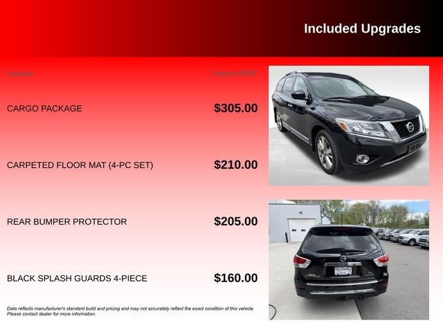 2015 Nissan Pathfinder Platinum