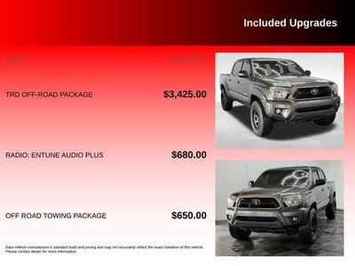 2014 Toyota Tacoma 4WD Double Cab V6 AT (Natl)