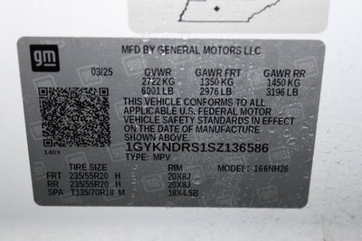 2025 Cadillac XT5 Premium Luxury