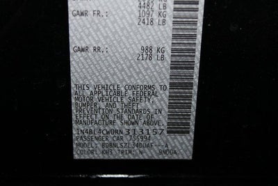 2024 Nissan Altima 2.5 SR