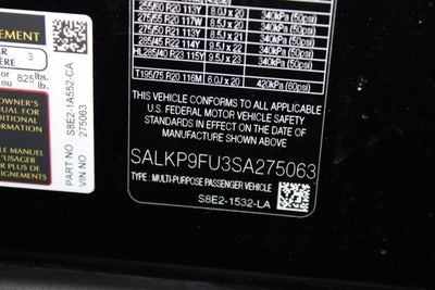 2025 Land Rover Range Rover SE