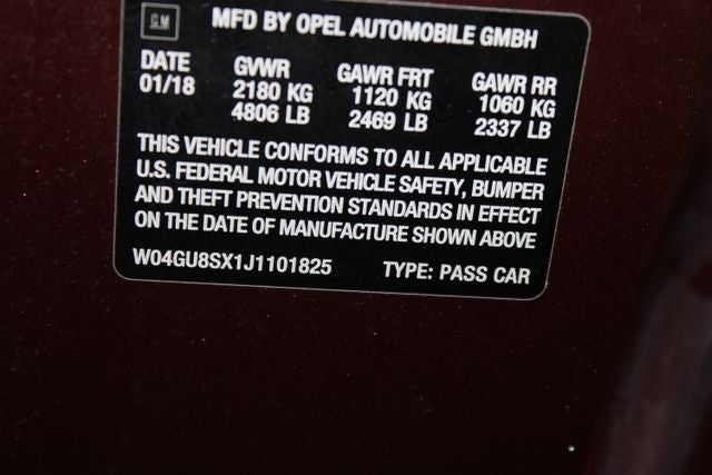 2018 Buick Regal TourX Preferred