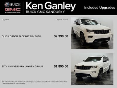 2021 Jeep Grand Cherokee 80th Anniversary Edition