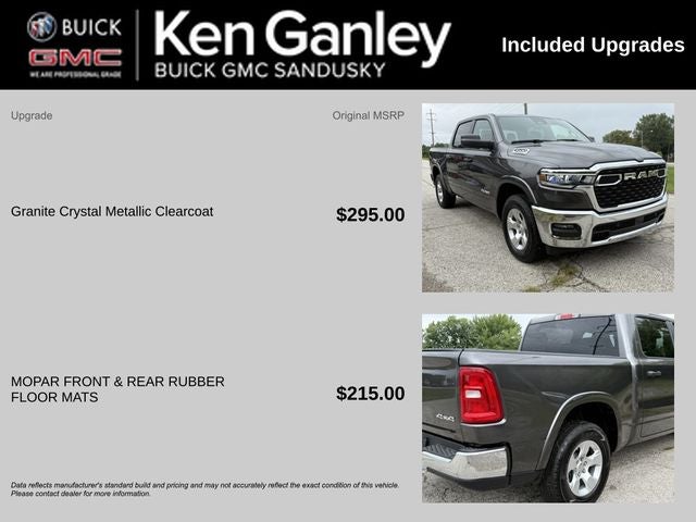 2025 RAM 1500 Big Horn/Lone Star