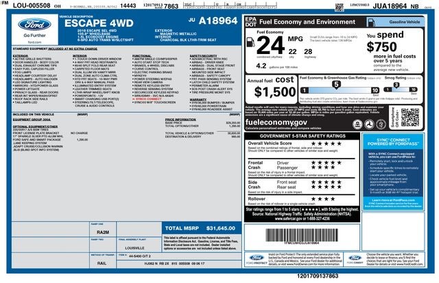 Used 2018 Ford Escape SEL with VIN 1FMCU9HD3JUA18964 for sale in Brecksville, OH