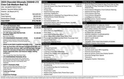 2025 Chevrolet Silverado 2500HD LTZ