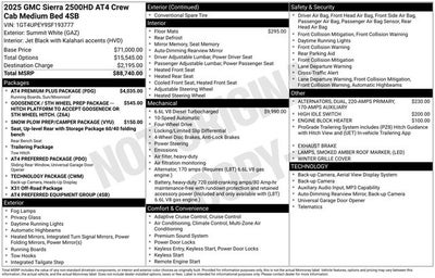 2025 GMC Sierra 2500HD AT4