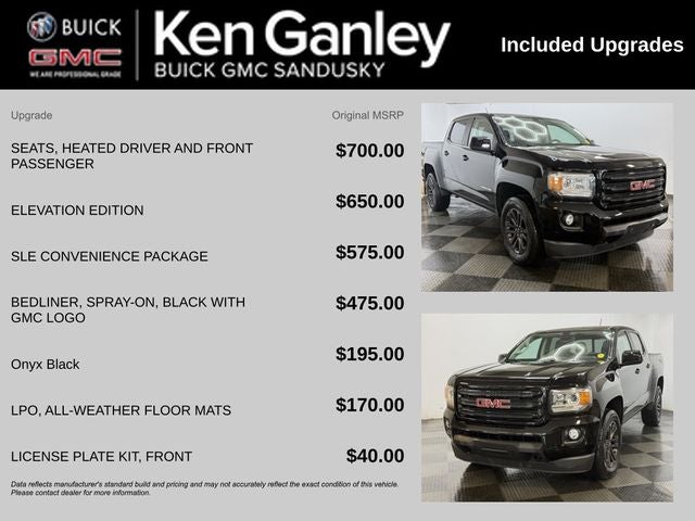 2020 GMC Canyon SLE1