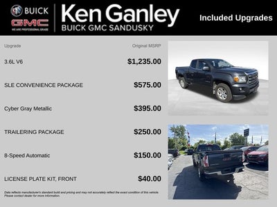 2017 GMC Canyon SLE1