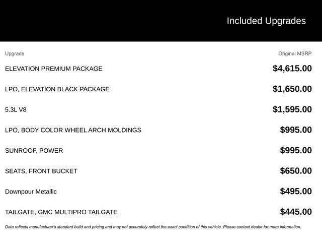 2026 GMC Sierra 1500 Elevation